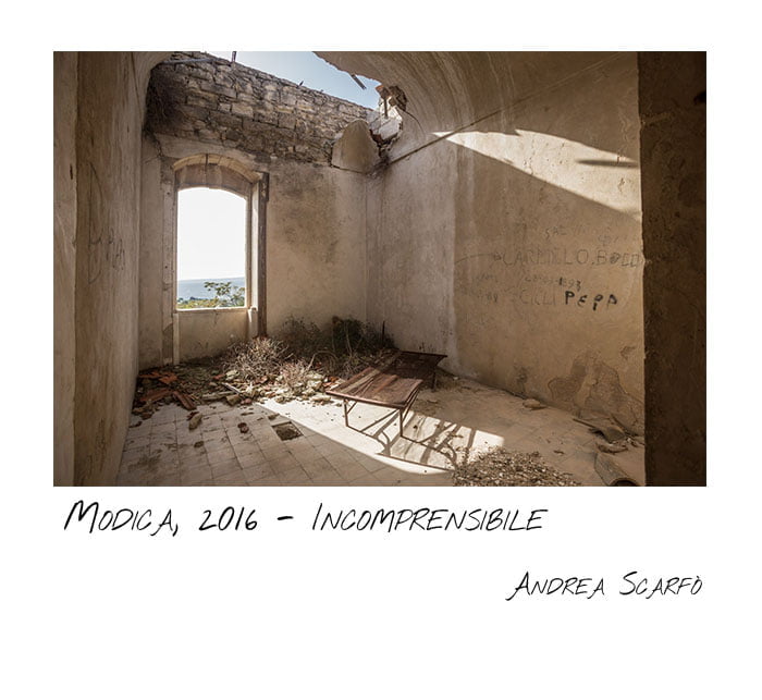 2016, Modica - Incomprehensible